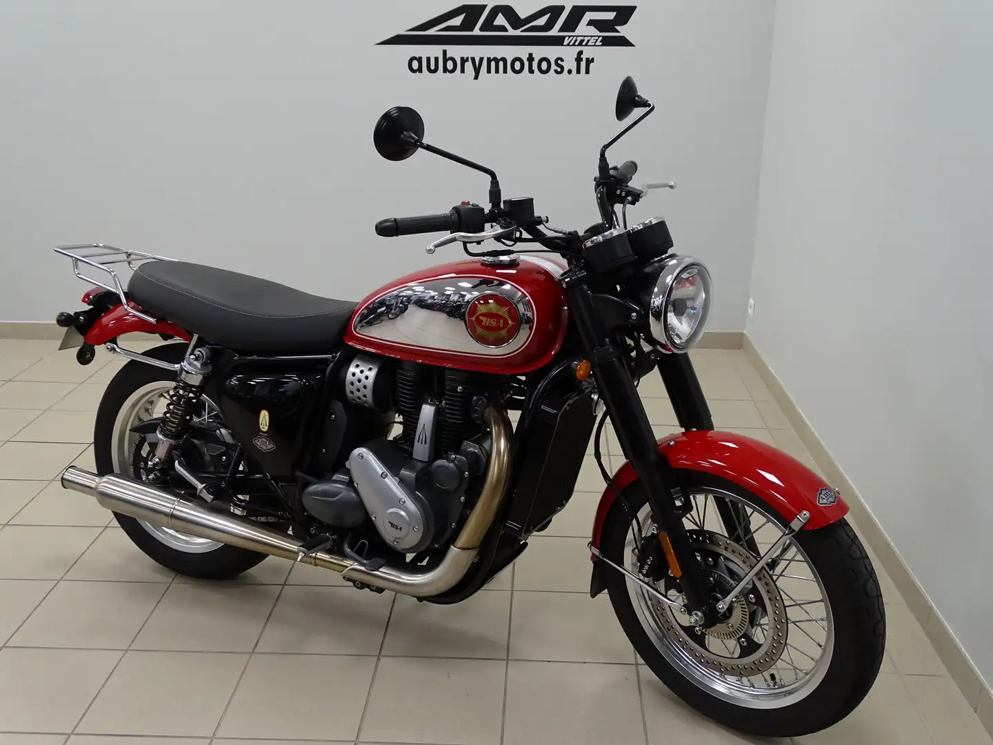 BSA Gold Star Červená - 1