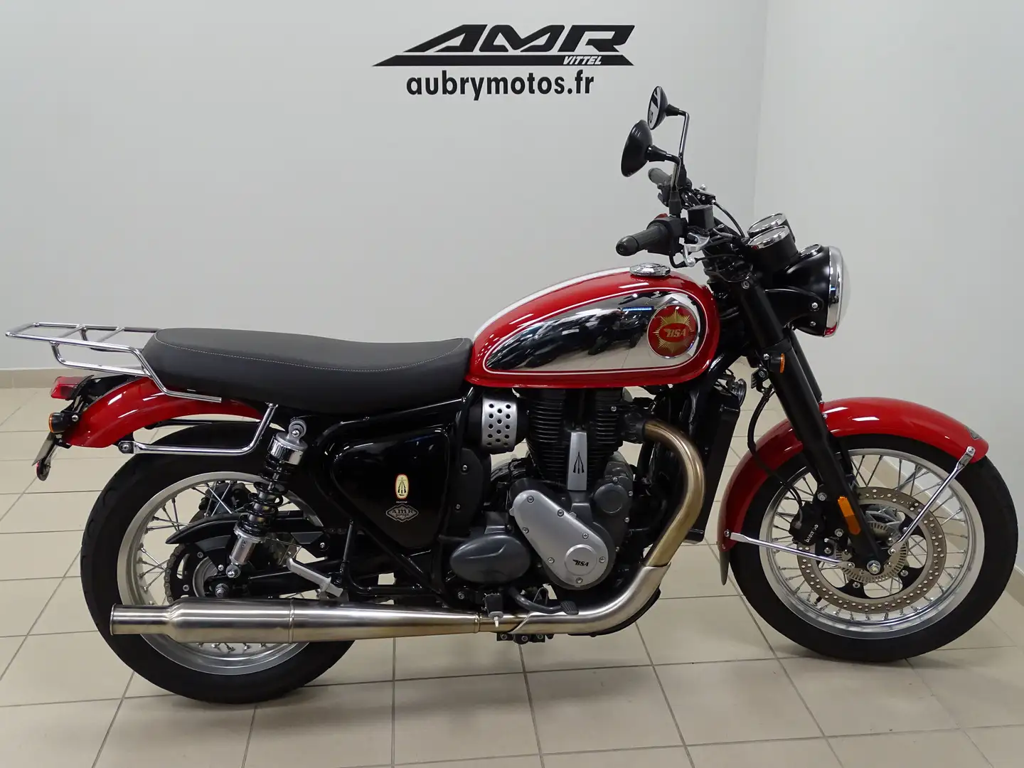 BSA Gold Star Rood - 2