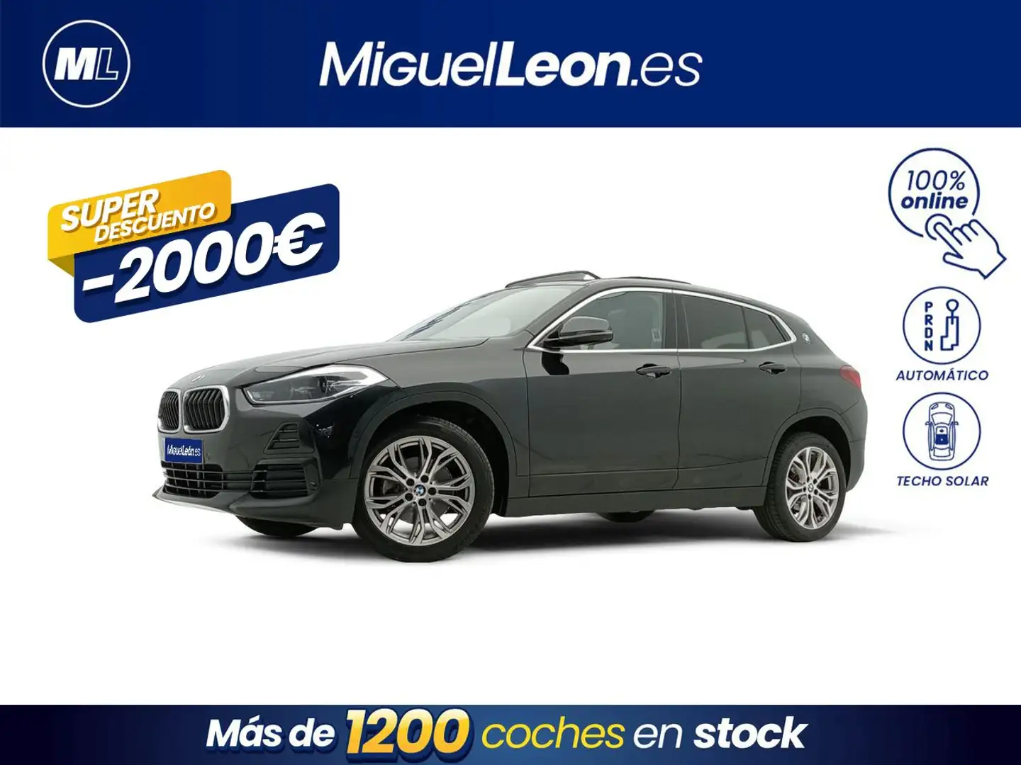 BMW X2 sDrive 18iA Negro - 1