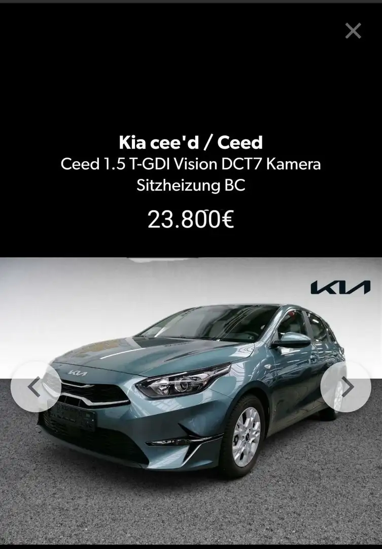 Kia Ceed / cee'd 1.5 T-GDI DCT7 OPF Vision Grau - 1