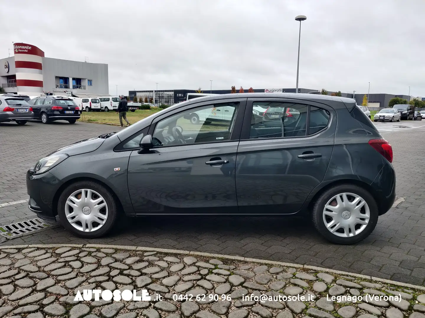 Opel Corsa Corsa 5p 1.4 Advance GPL Grigio - 2
