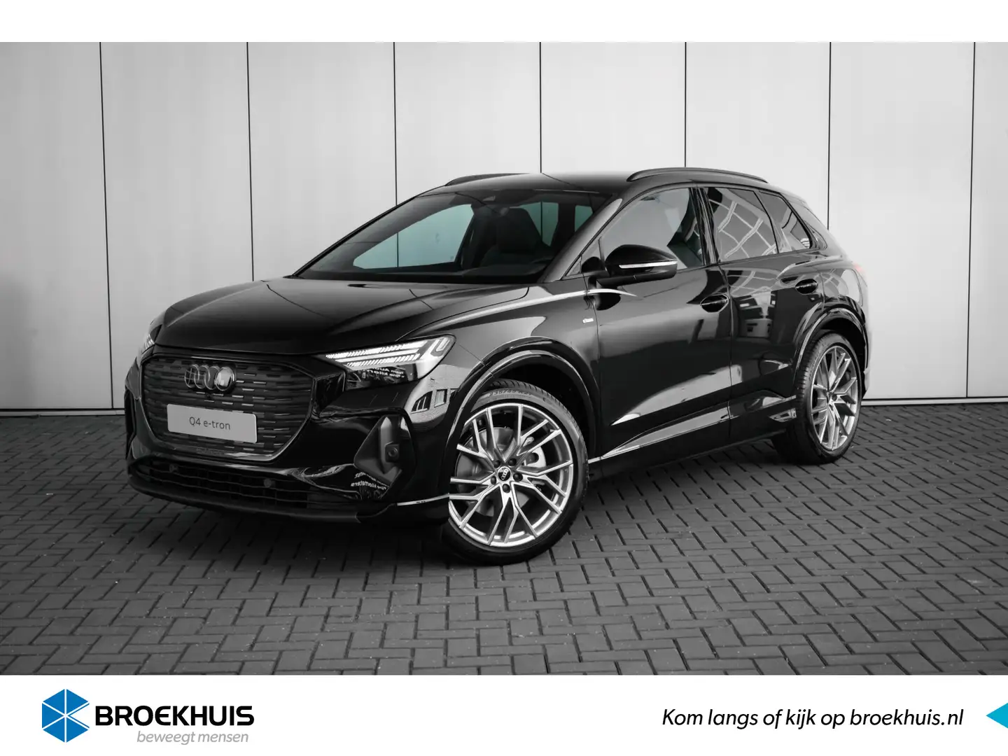 Audi Q4 e-tron 45 quattro S edition 286 pk | Trekhaak | SONOS Aud Negru - 1