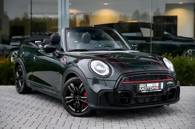 MINI John Cooper Works Cabrio YOURS TRIM-REBEL GREEN-CARPLAY-CAMERA-HUD-H/K-AUTO