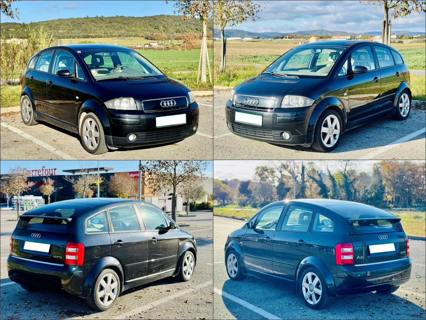Audi A2 A2 1.6i FSI Pack Plus Negro - 1