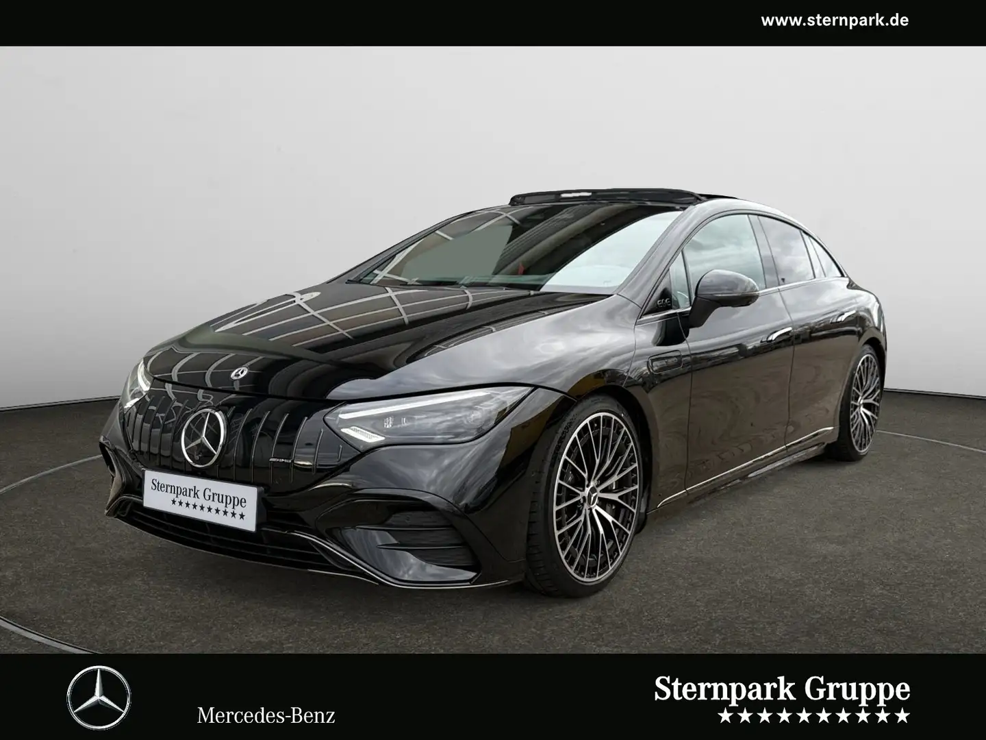 Mercedes-Benz EQE 43 EQE 43 AMG 4M Hyper+Pano+HuD+AIR+Night+Sitzklima Schwarz - 1
