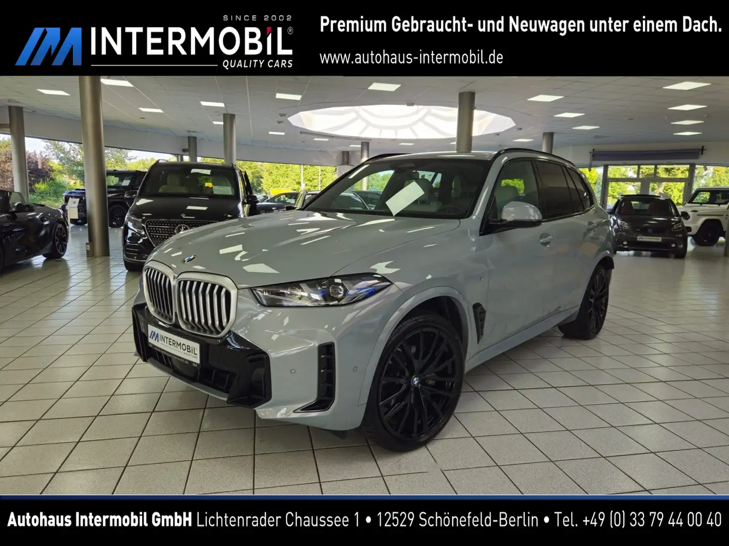 BMW X5 xD40d M-Sport*PANO*HUD*SOFT*STHZG*H-K*360° Gris - 1