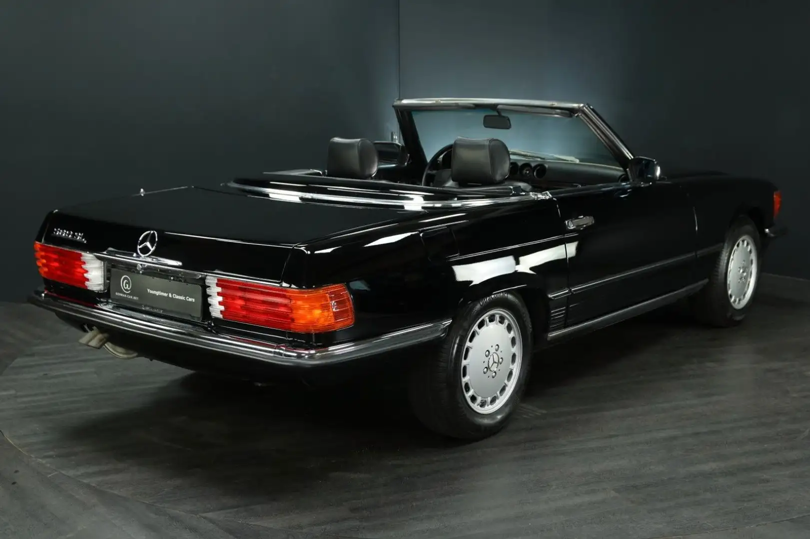 Mercedes-Benz 560 SL triple black ! Negru - 2