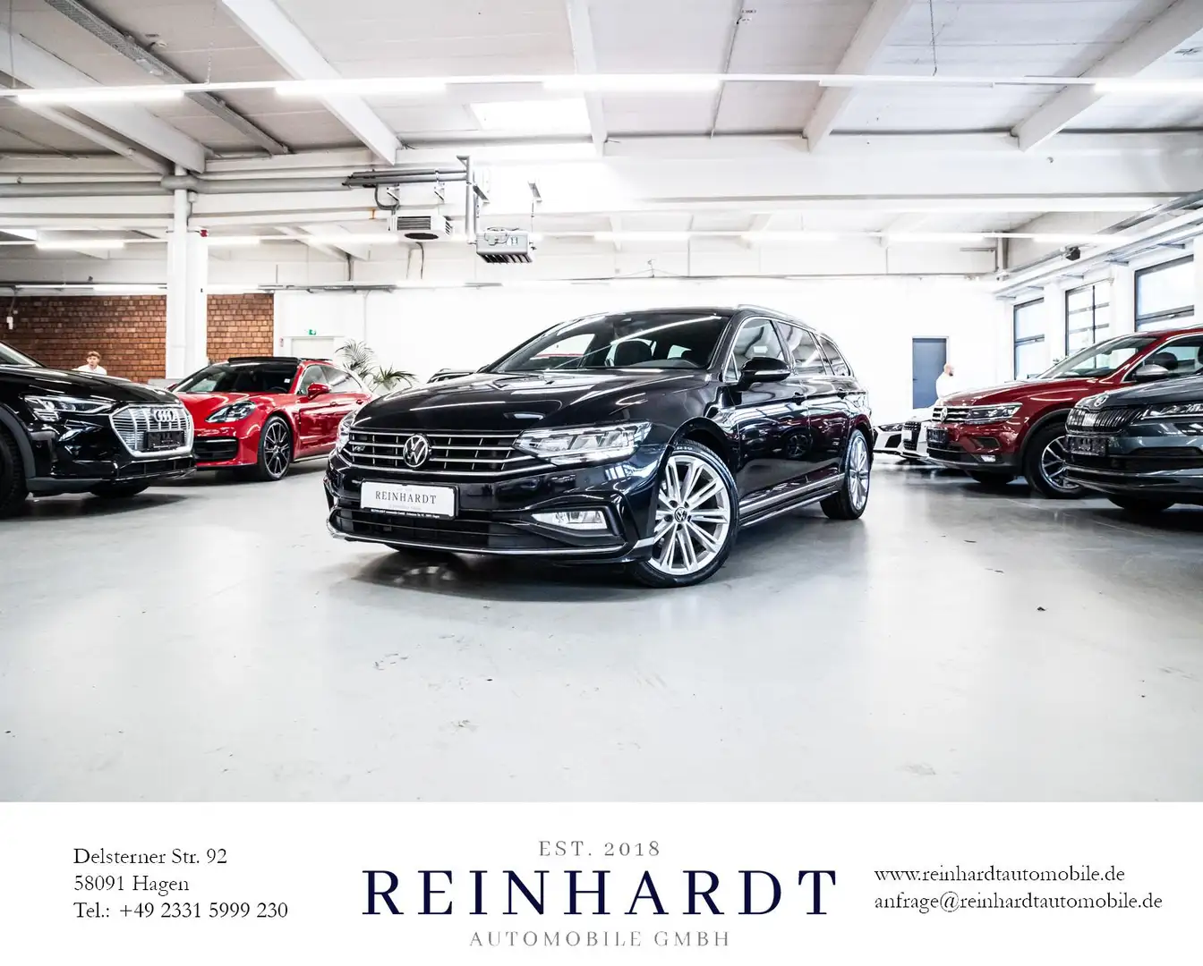 Volkswagen Passat Variant 2.0TDi R LINE 19/ACC/PANO/MASSAGE Schwarz - 1