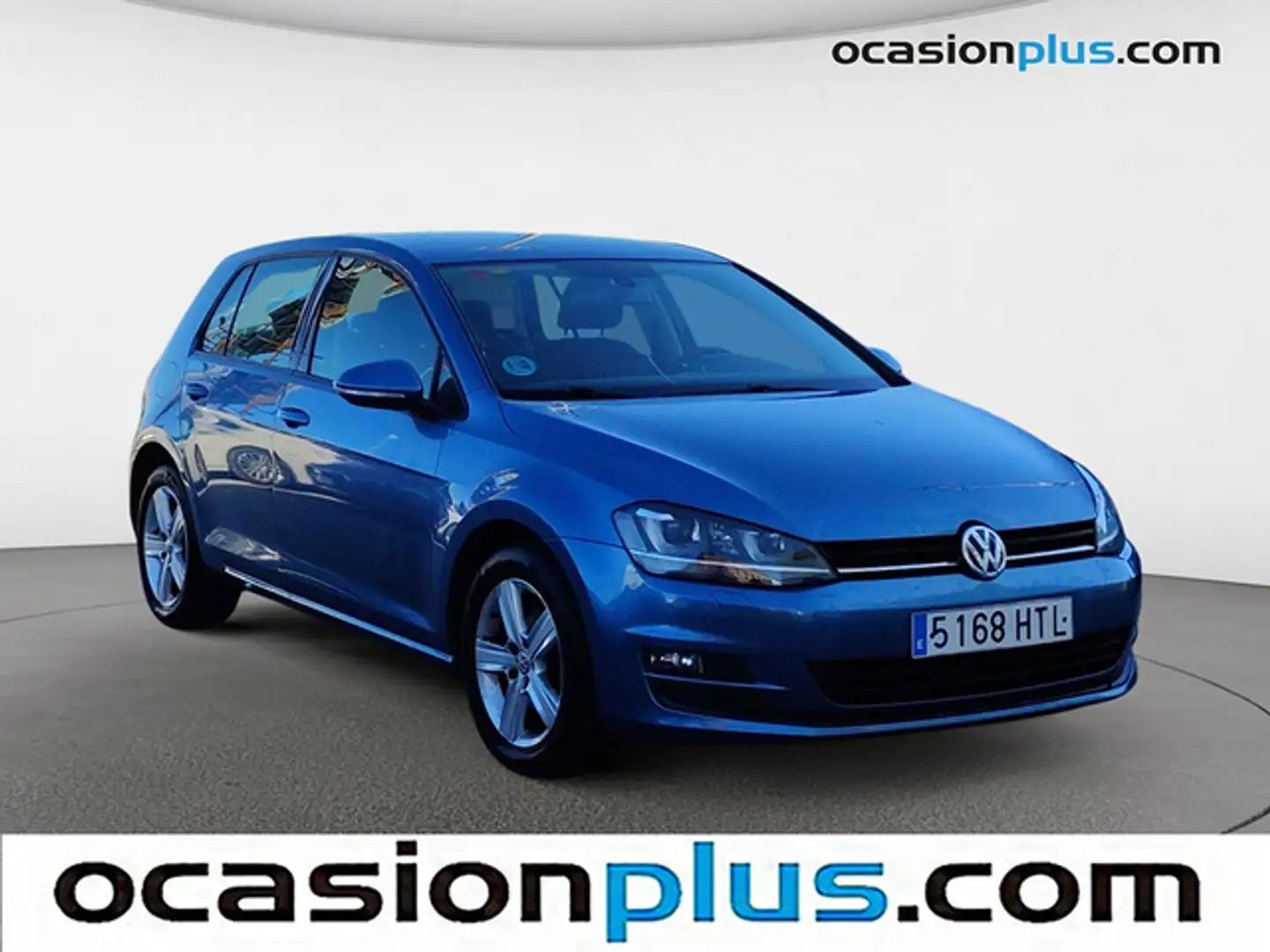 Volkswagen Golf 1.4 TSI BMT Advance DSG 122 Bleu - 2