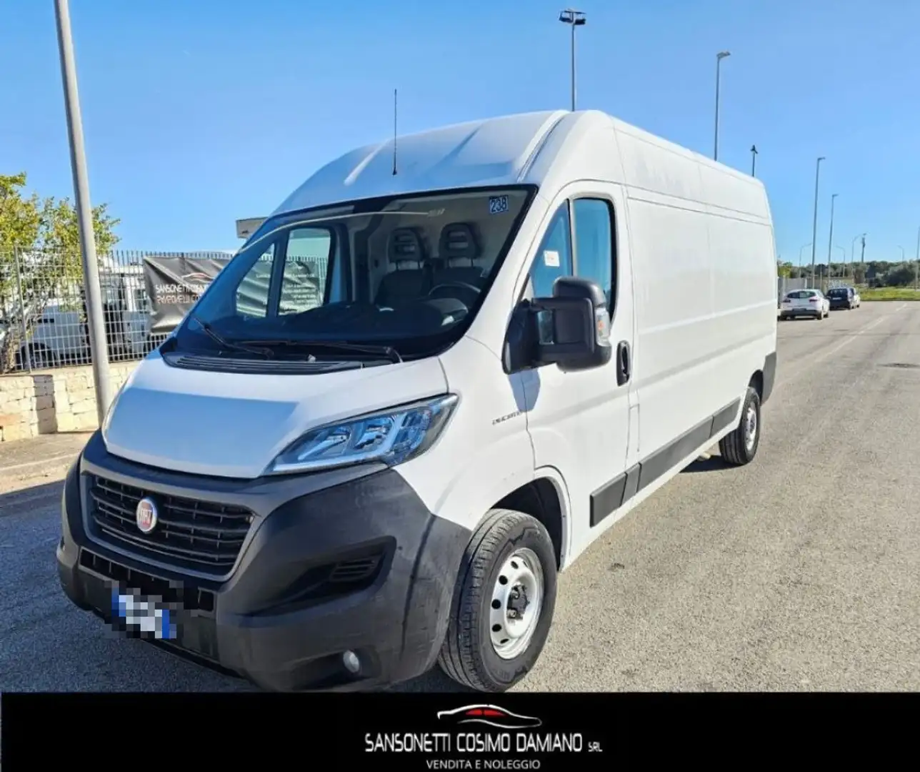 Fiat Ducato 35 2.3 MJT 140cv PLM-TM Furgone Blanc - 1