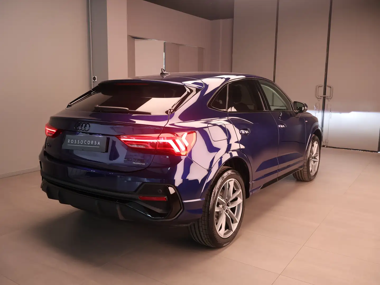 Audi Q3 Sportback 40 TFSI S Line Quattro - PREZZO REALE Kék - 2