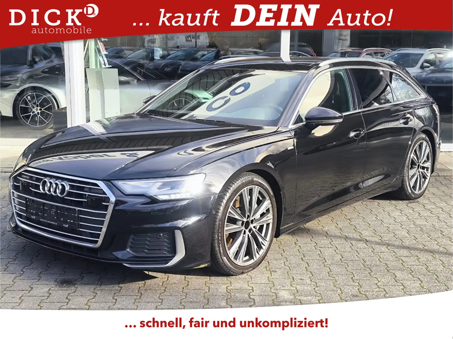 Audi A6 50TFSI e Quat 2X S Line VIRTU+PANO+LED+KAMER+ Nero - 1