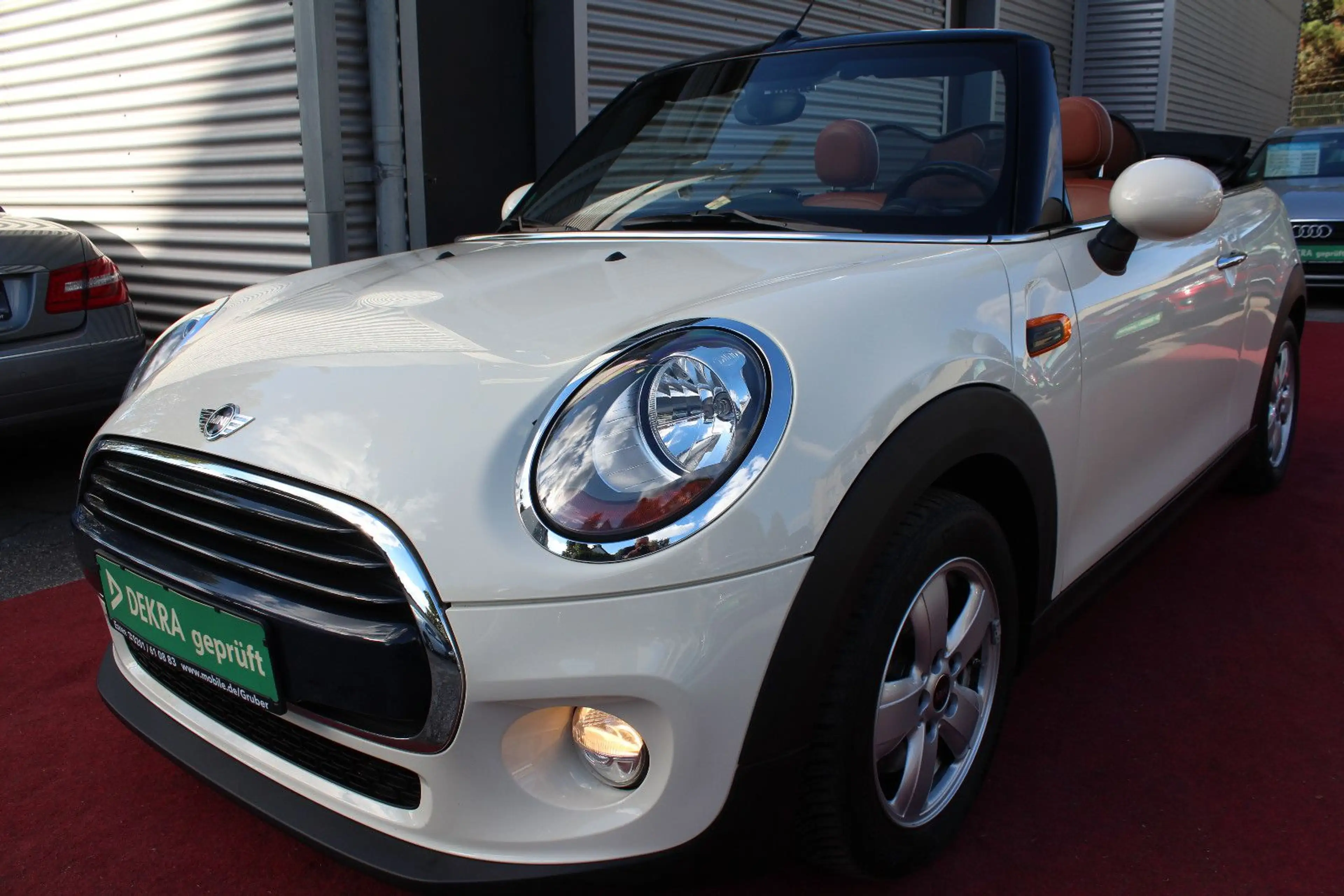 MINI Cooper Cabrio COOOER CABRIO KLIMA LEDER BRAUN NAVI 2.Hd