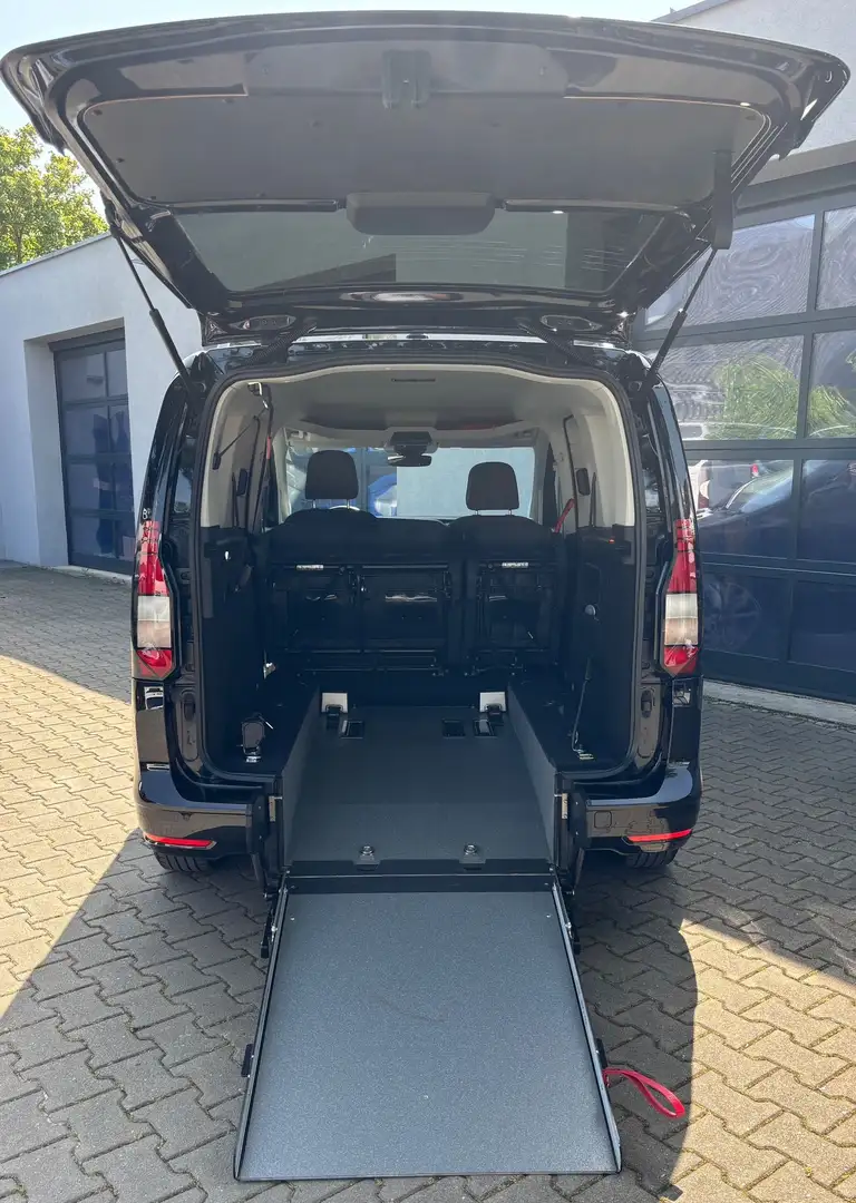 Volkswagen Caddy Life TDI Behindertengerecht Rollstuhlrampe Nero - 2
