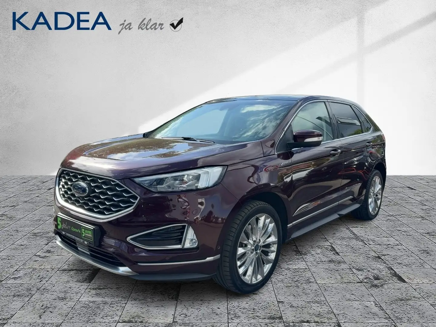 Ford Edge 2.0 EcoBlue Vignale ACC*Pano*8fach bereift Rosso - 2