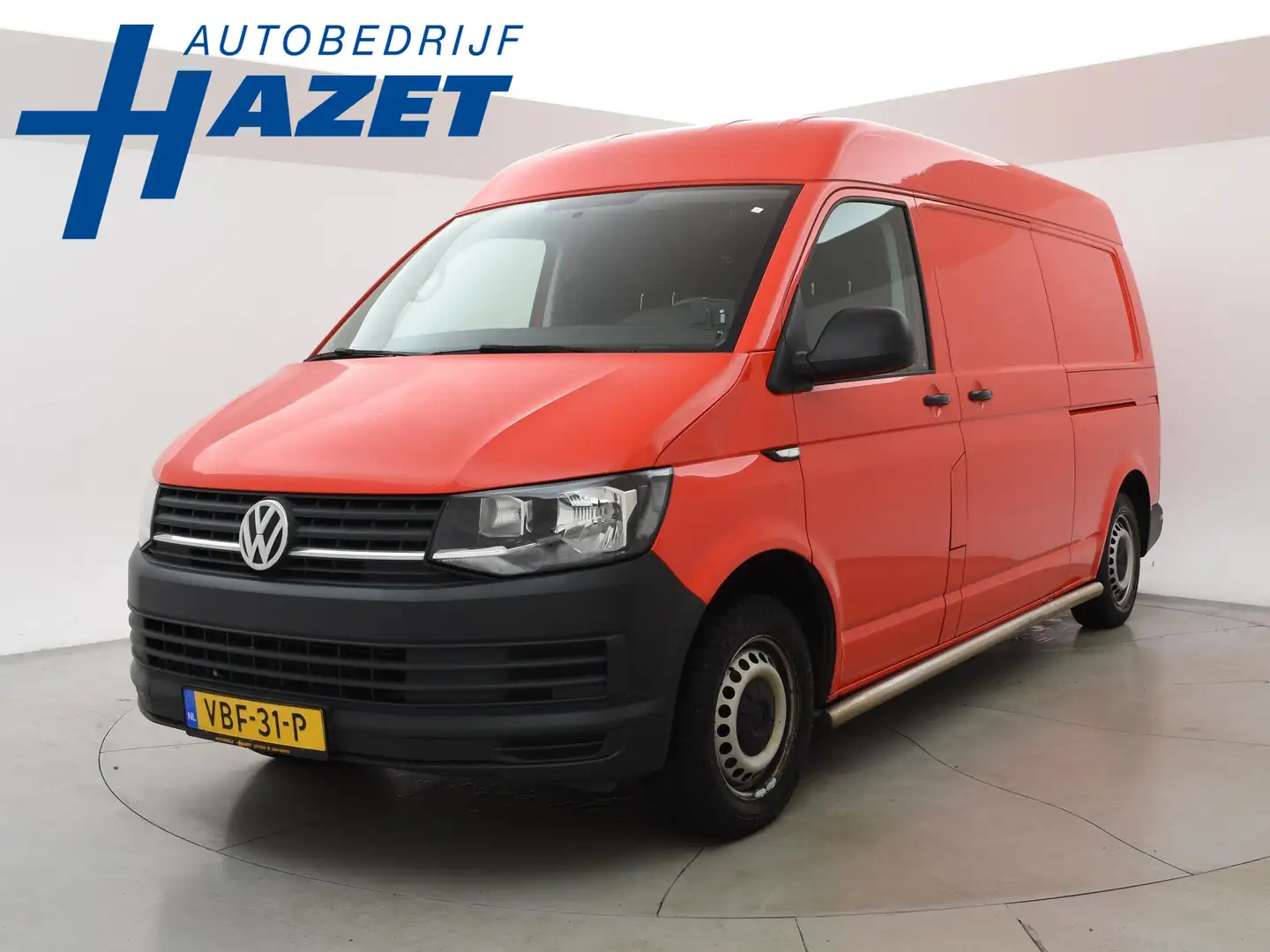 Volkswagen T6 Transporter 2.0 TSI 150 PK BENZINE L2H2 + 2500 KG TREKHAAK | 2 Rouge - 1
