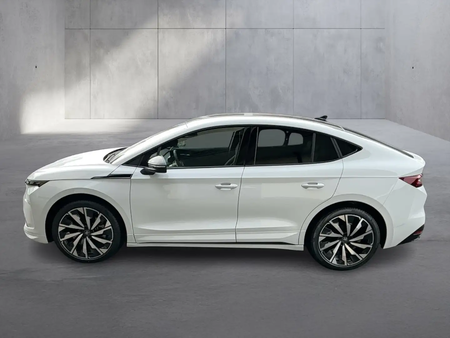 Skoda Enyaq Coupé Sportline 85x Weiß - 2