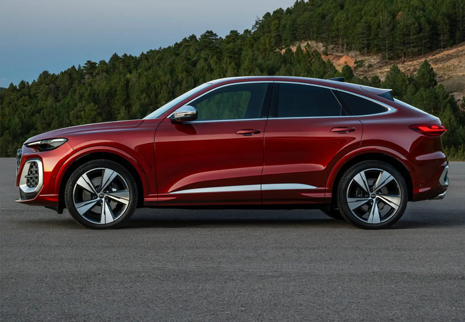 Audi Q5 Sportback 2.0TDI quattro S line S tronic 150kW Gris - 2