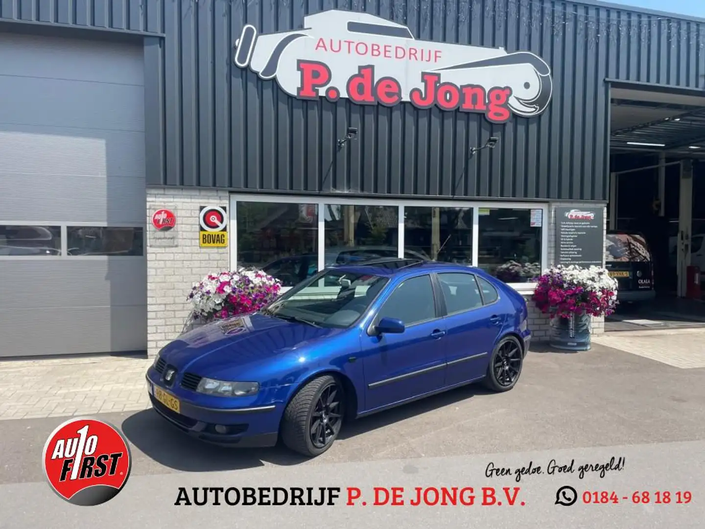 SEAT Leon 1.8-20VT SPORT Bleu - 1