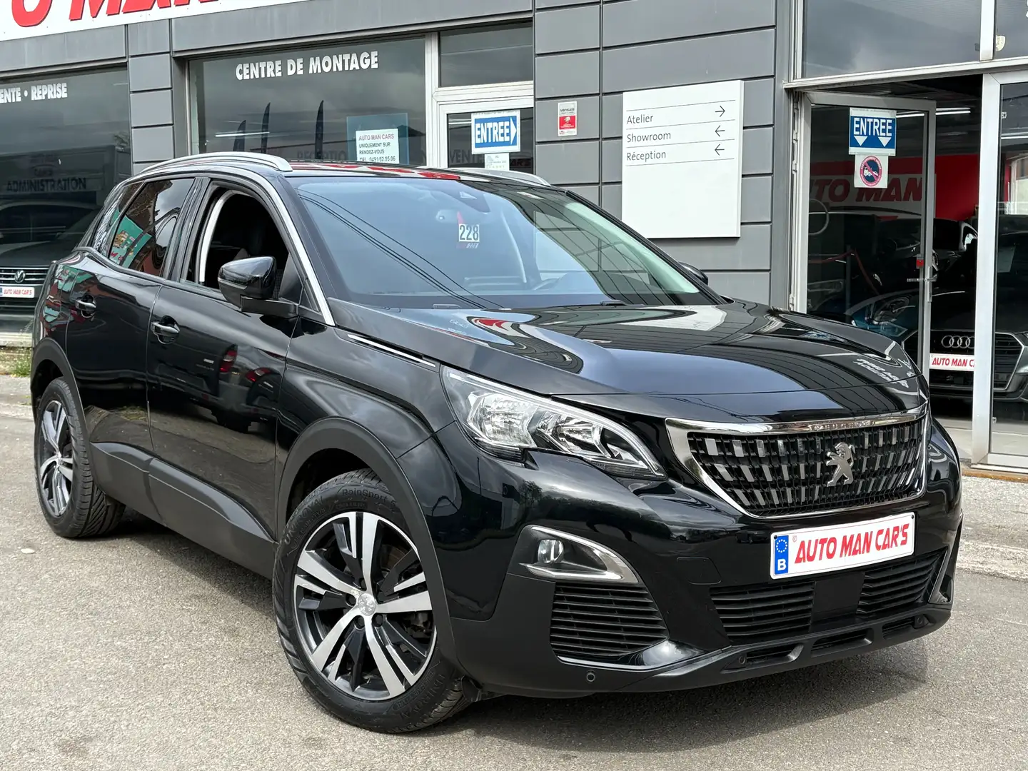 Peugeot 3008 1.5 BlueHDi Allure 1er MAIN 75.000KM GPS GARANTIE Schwarz - 1