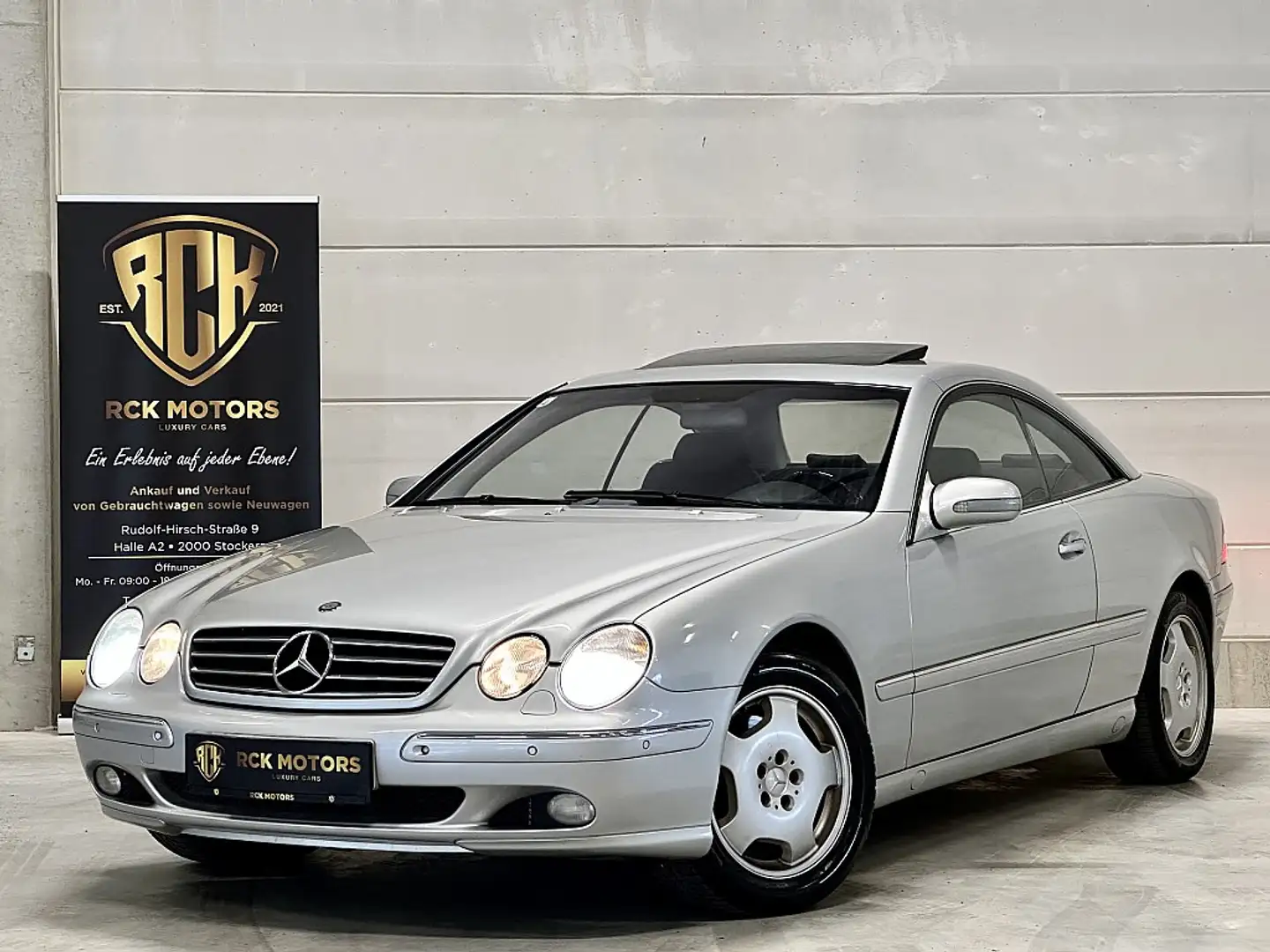 Mercedes-Benz CL 500 Aut. Silber - 1