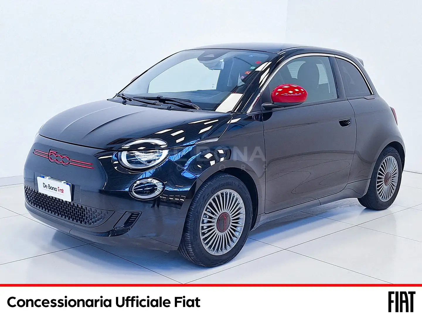 Fiat 500e 23,65 kwh action Nero - 1