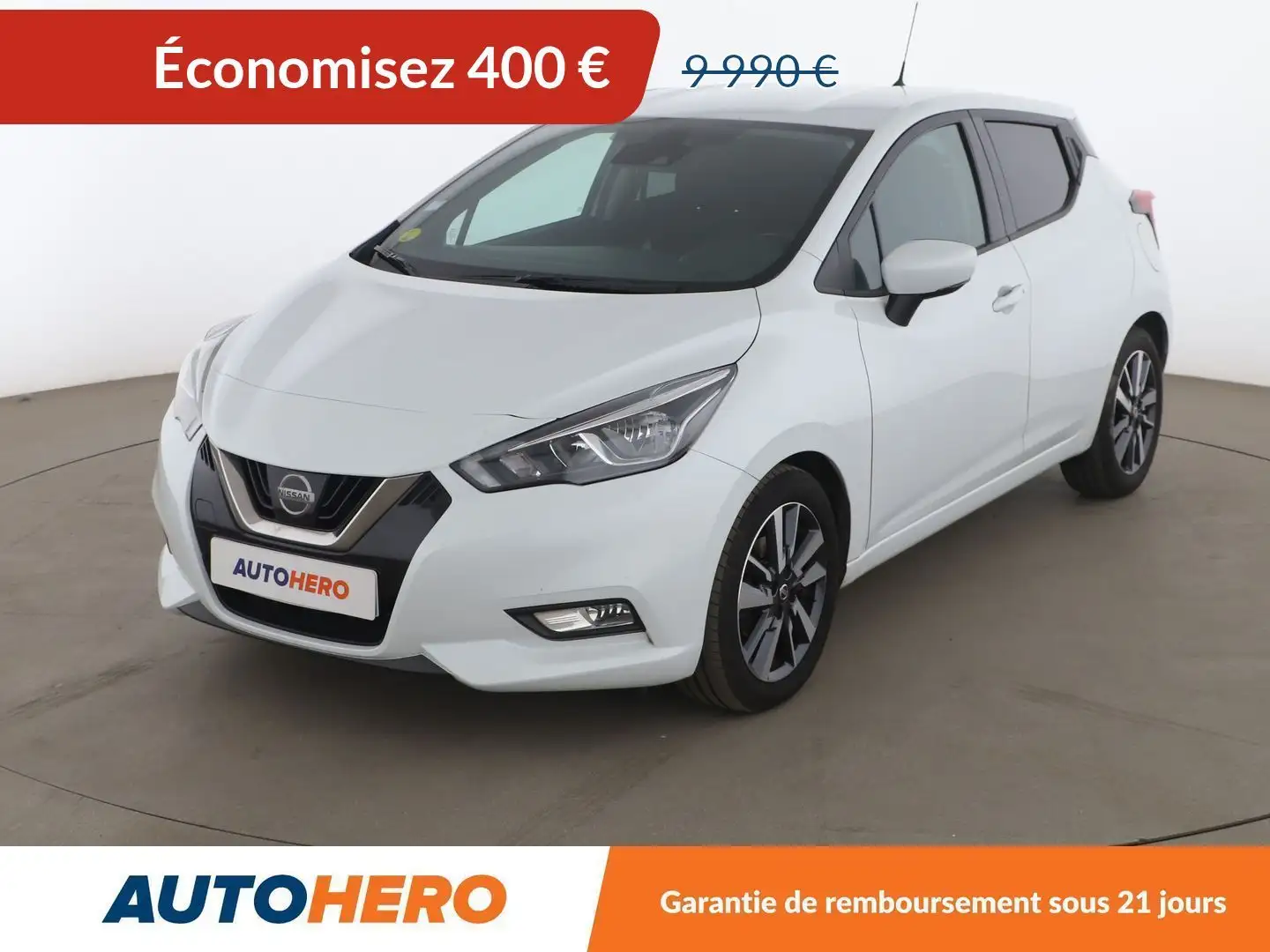 Nissan Micra 1.5 dCi N-Connecta Blanc - 1