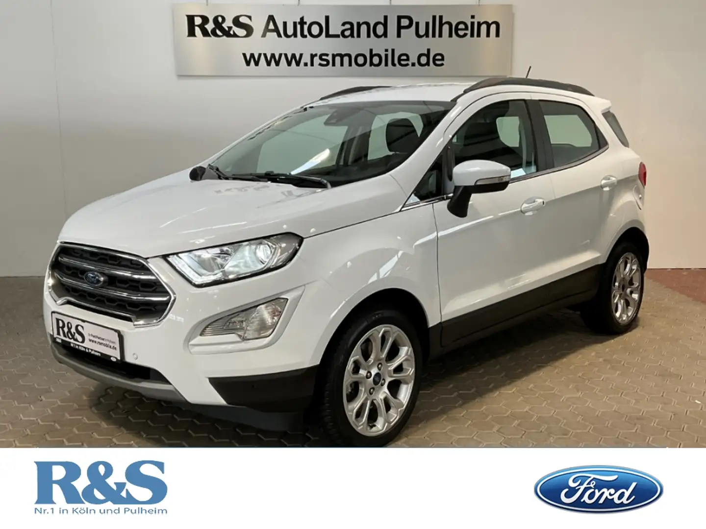 Ford EcoSport Titanium+Kamera+Tempomat+Sitzheizung Blanc - 1