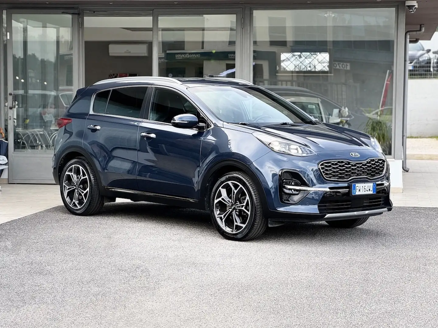 Kia Sportage 1.6 Mild Hybrid/Diesel 136CV GT Line Automatica - Blu/Azzurro - 1