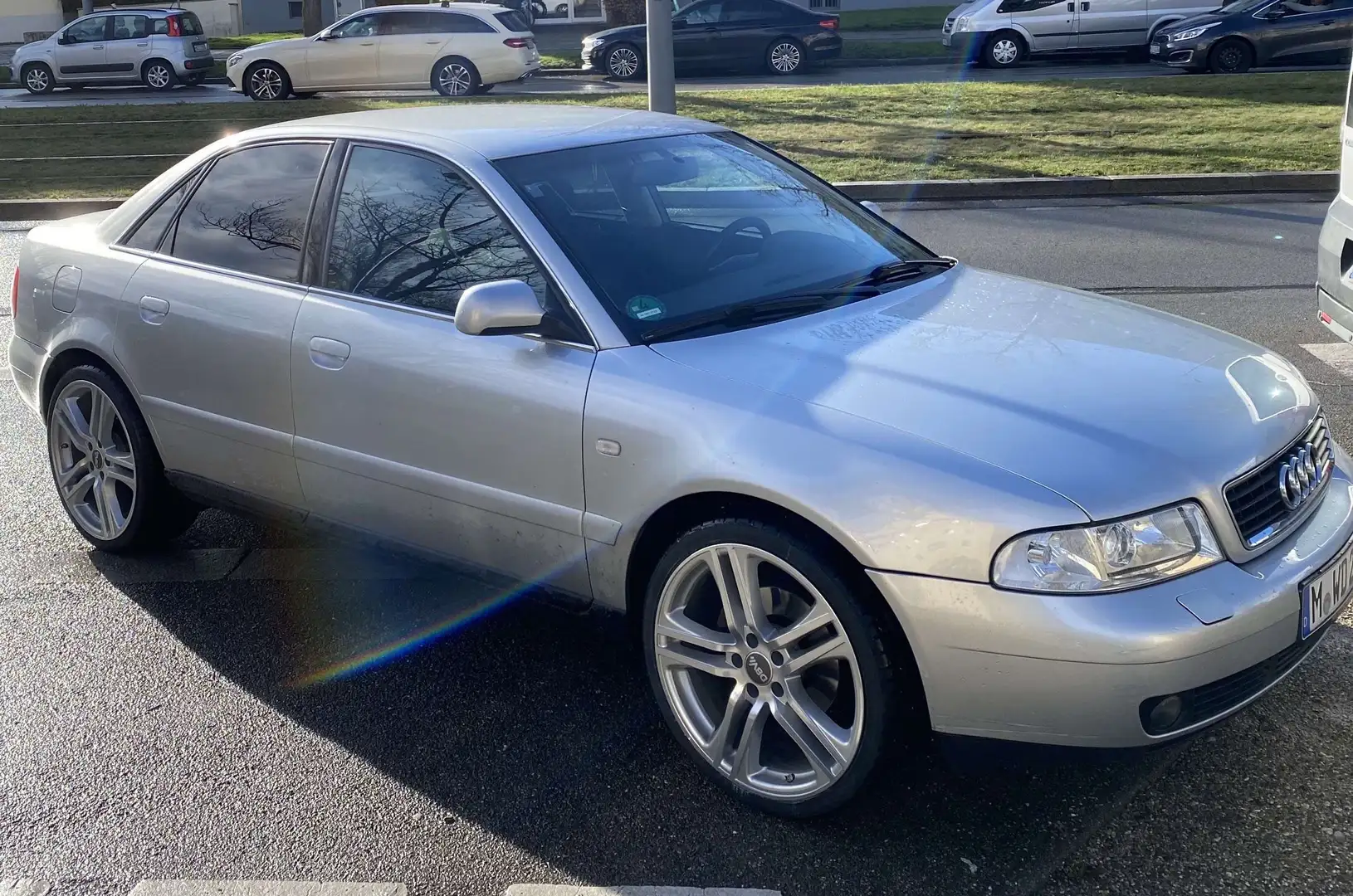 Audi A4 B5 - 2.4 - Klima - Xenon - Tempomat Srebrny - 1