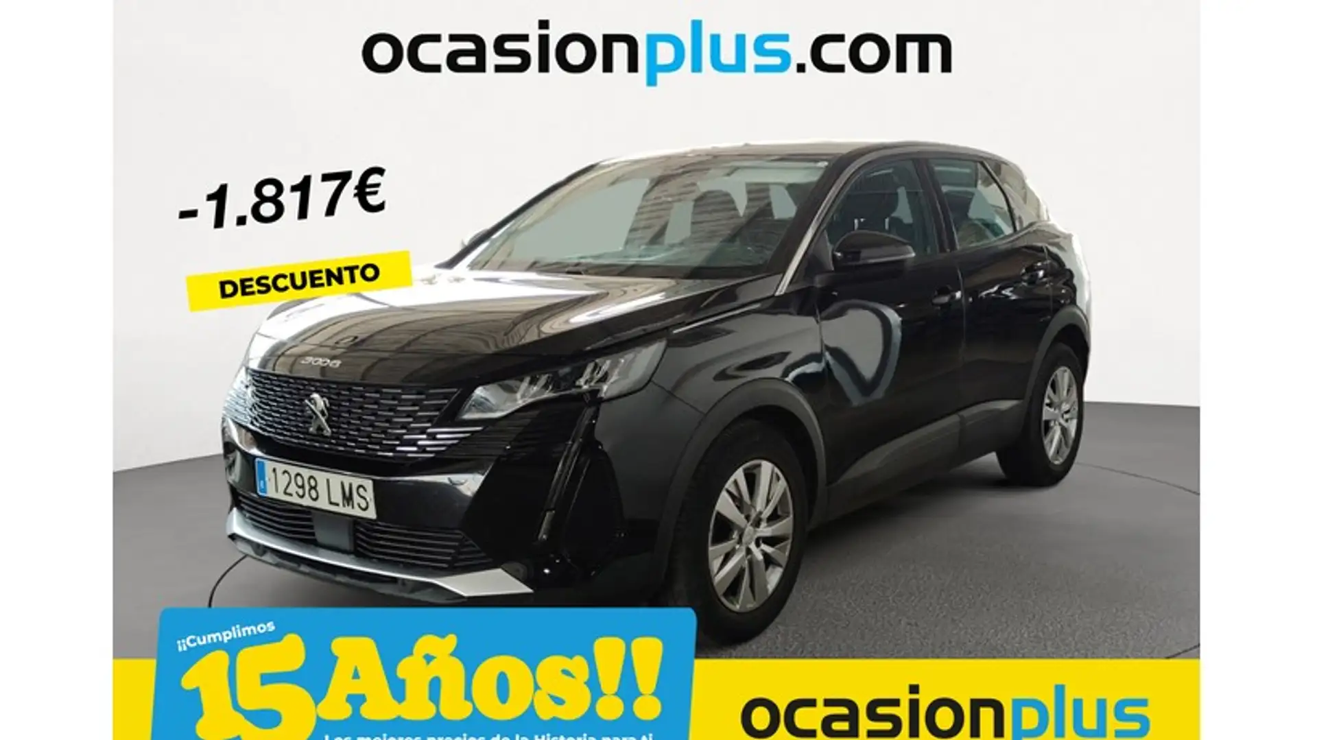 Peugeot 3008 1.6 BlueHDi Active 120 Negro - 1