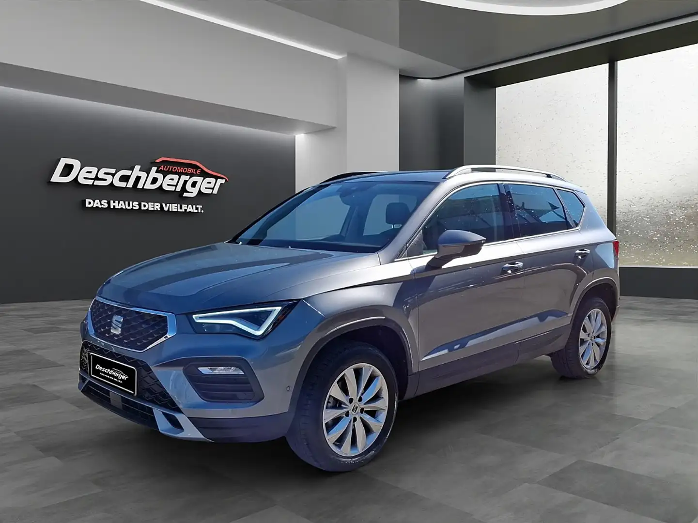 SEAT Ateca 1,5 Style ACT TSI DSG Gris - 1