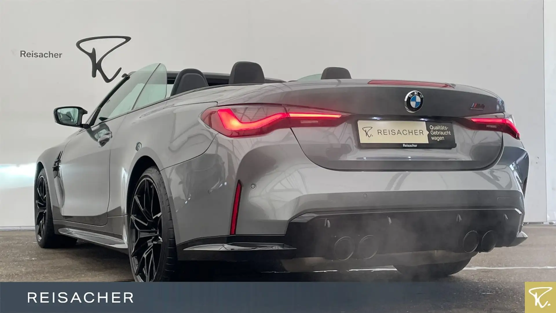 BMW M4 A Comp Cabrio xDr Laser ACC HuD H&K 19/20" Grau - 2