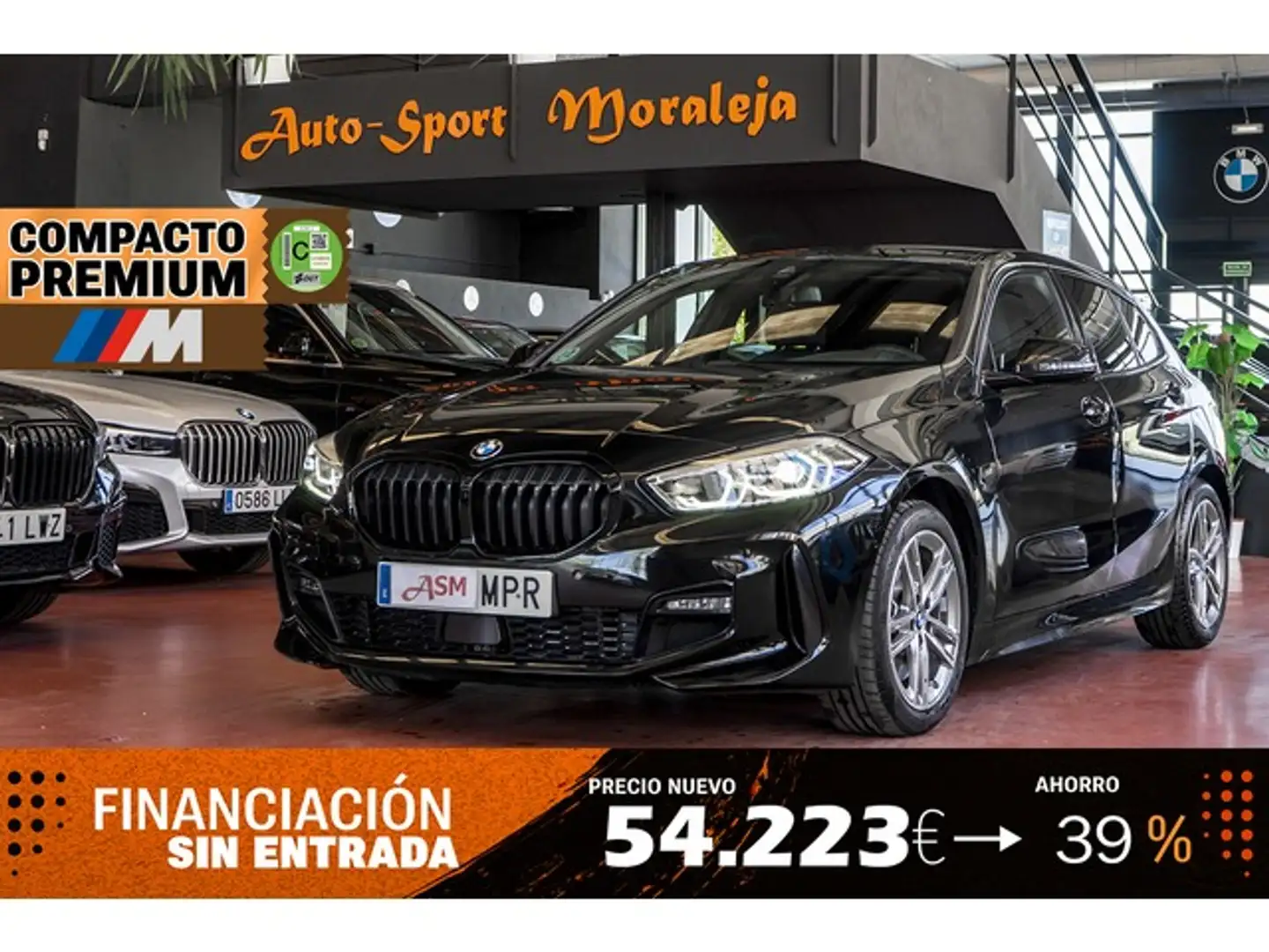 BMW 120 120dA Negro - 1