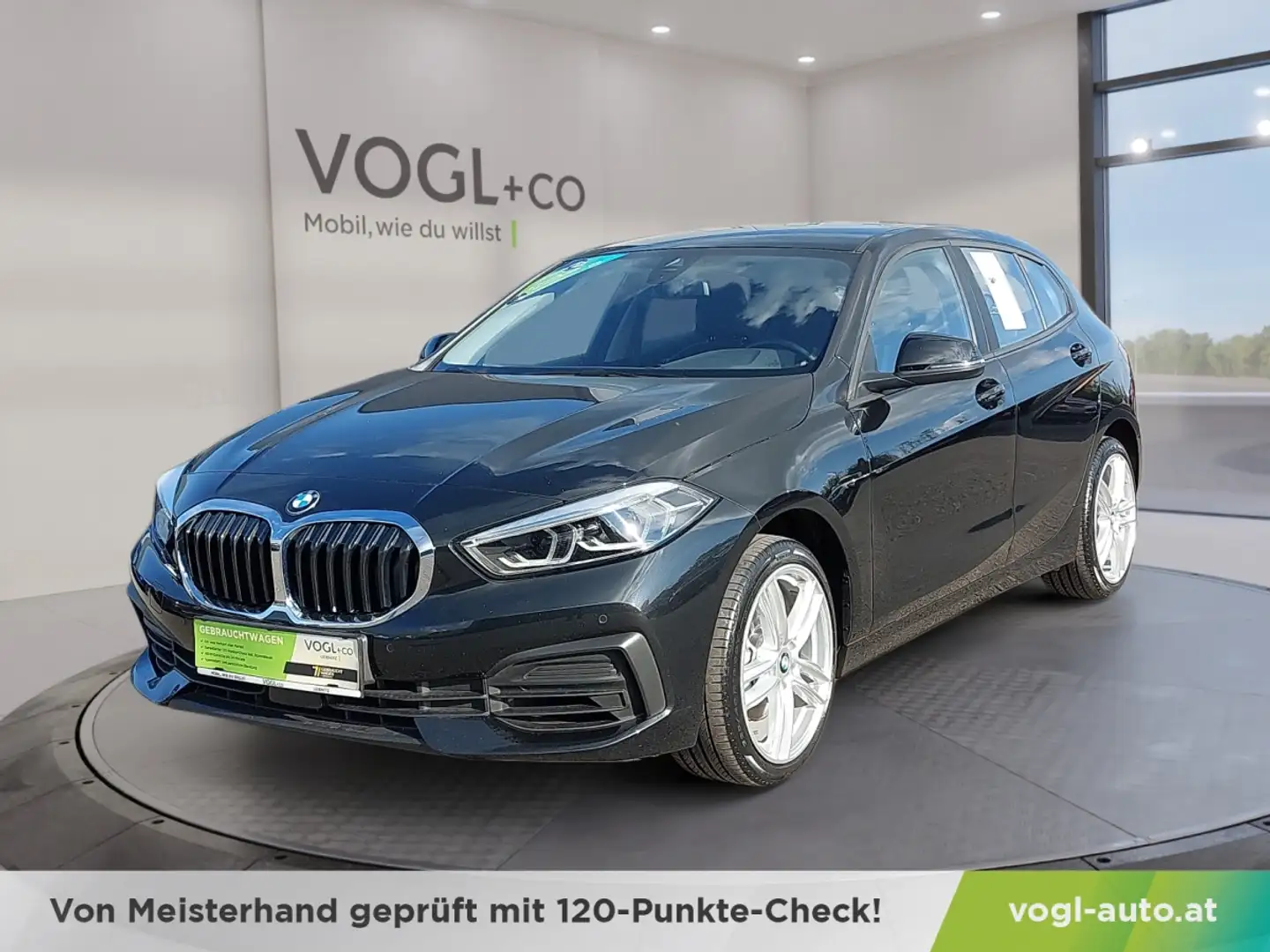 BMW 116 Advantage Automatic Schwarz - 1