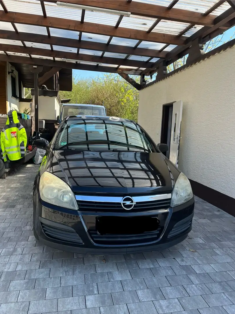 Opel Astra 1.6 Benziner ohne Tüv mit Klima Schwarz - 1