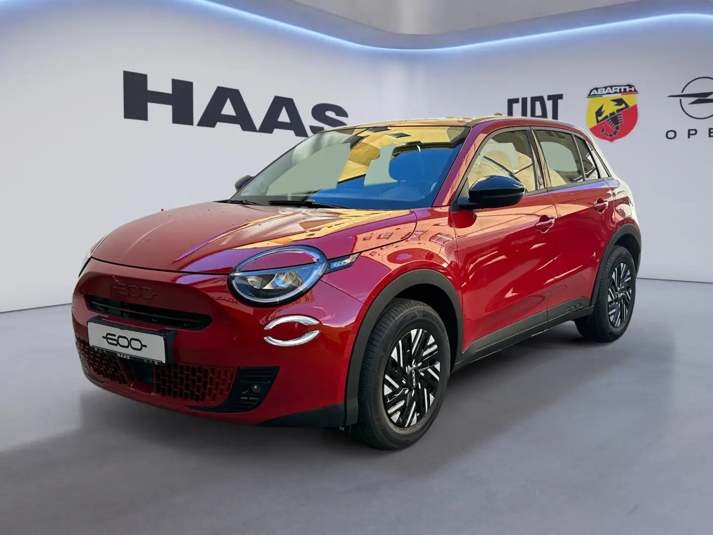 Fiat 600 Apple Carplay, Tempomat, Bluetooth uvm Rood - 2