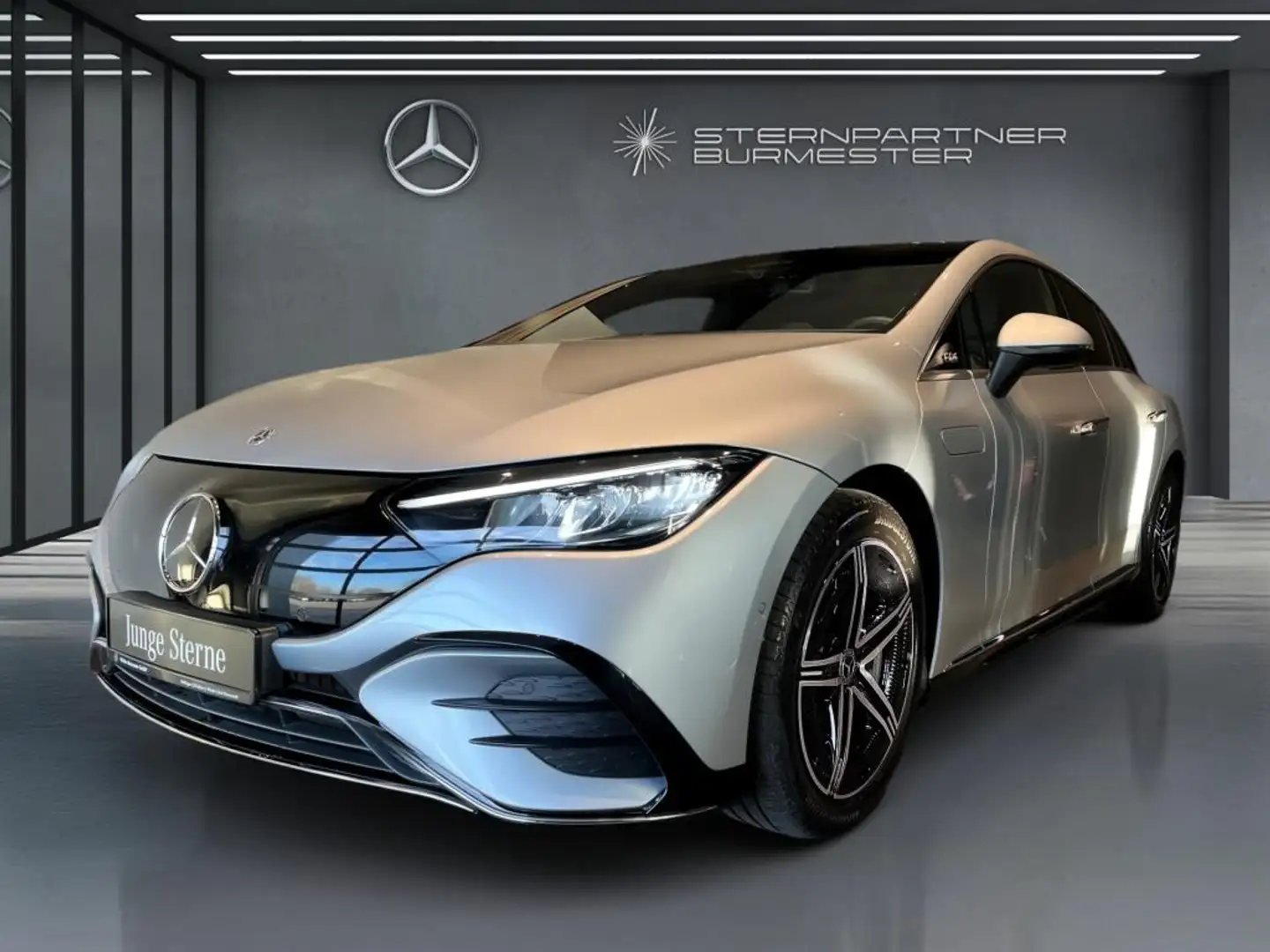 Mercedes-Benz EQE 350 4M AMG+Navi+Pano+Kamera+Distronic+CarPlay Silber - 2