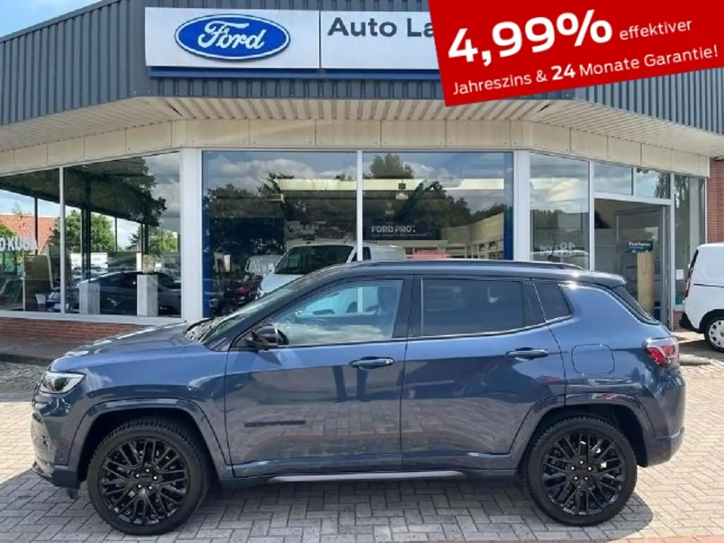 Jeep Compass 1.3 S Plug-In Hybrid 4WD LAGERABVERKAUF Navi Leder Bleu - 1