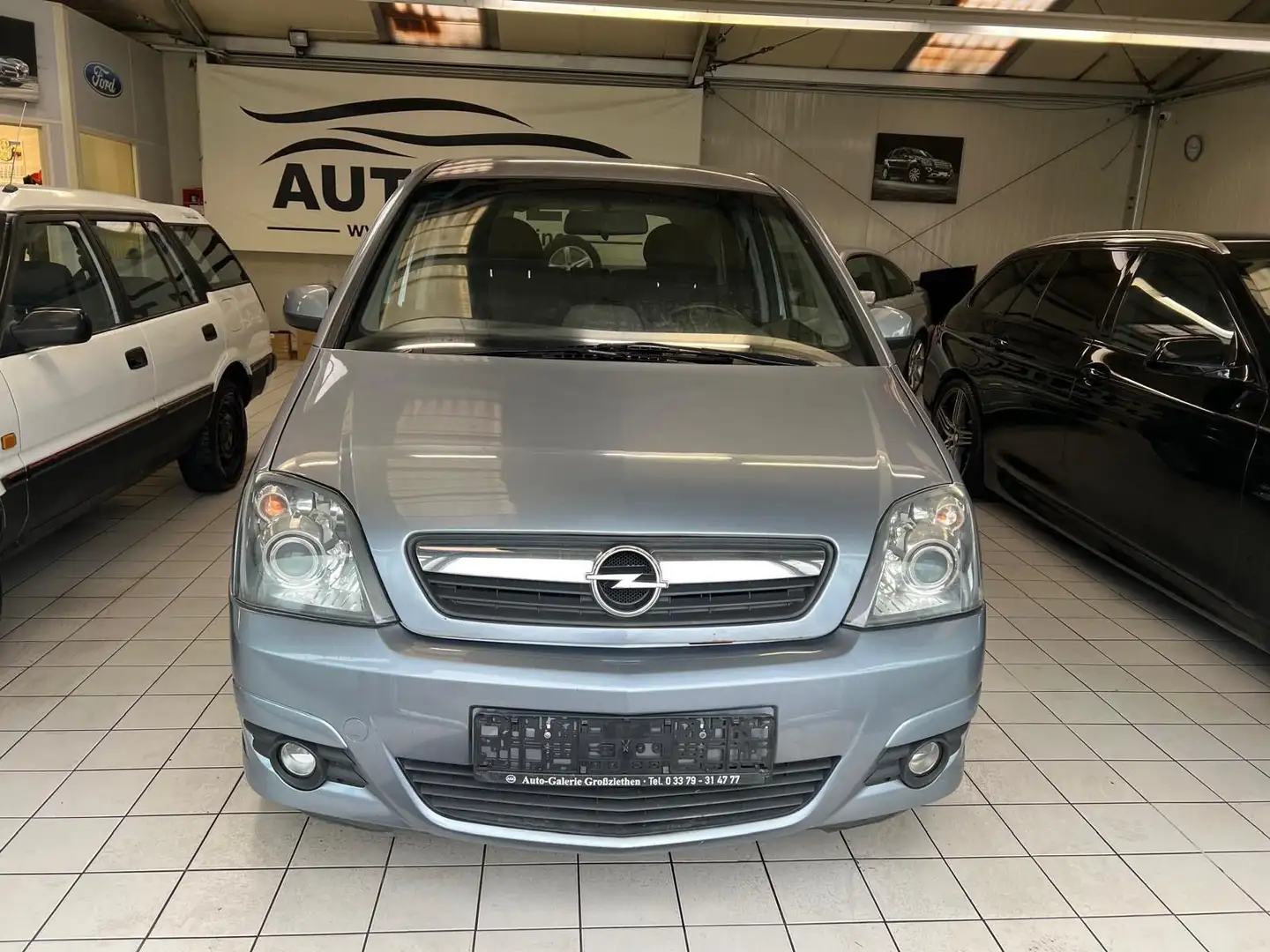 Opel Meriva 1.8 Cosmo*Klima*TÜVneu*Service*Automatik Grau - 2