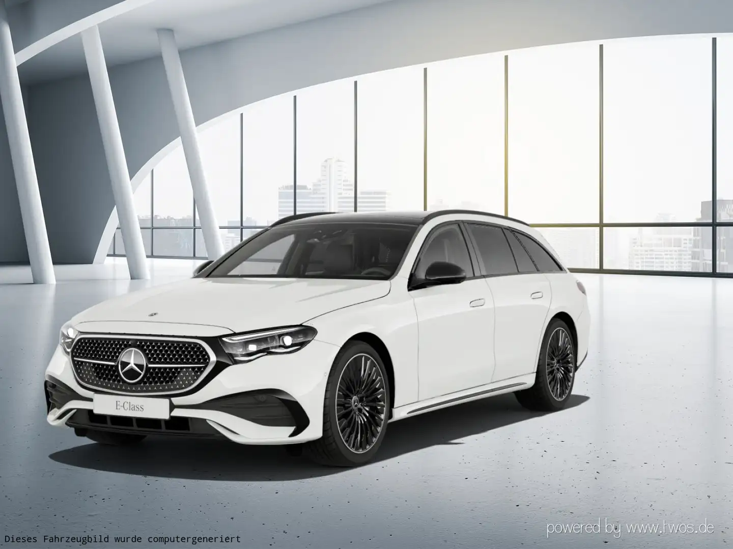 Mercedes-Benz E 220 E 220 T d AMG Premium Pano AHK DigiLight Memory Weiß - 2