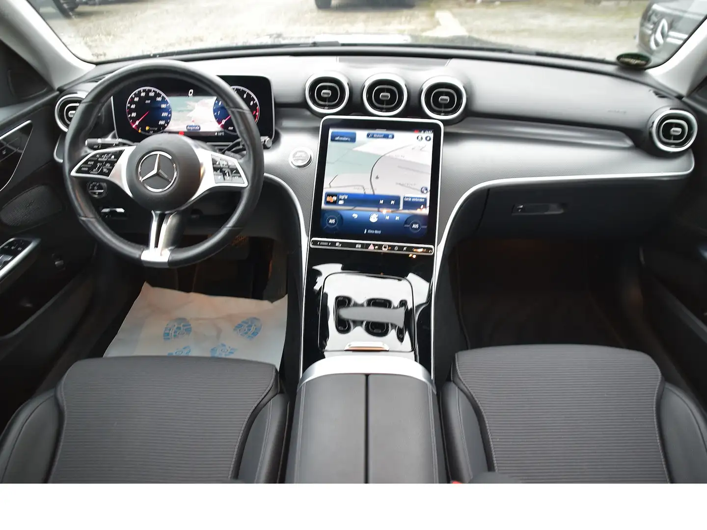 Mercedes-Benz C 180 Avantgarde Advanced (FA-Paket-Plus AK Spur Gris - 2