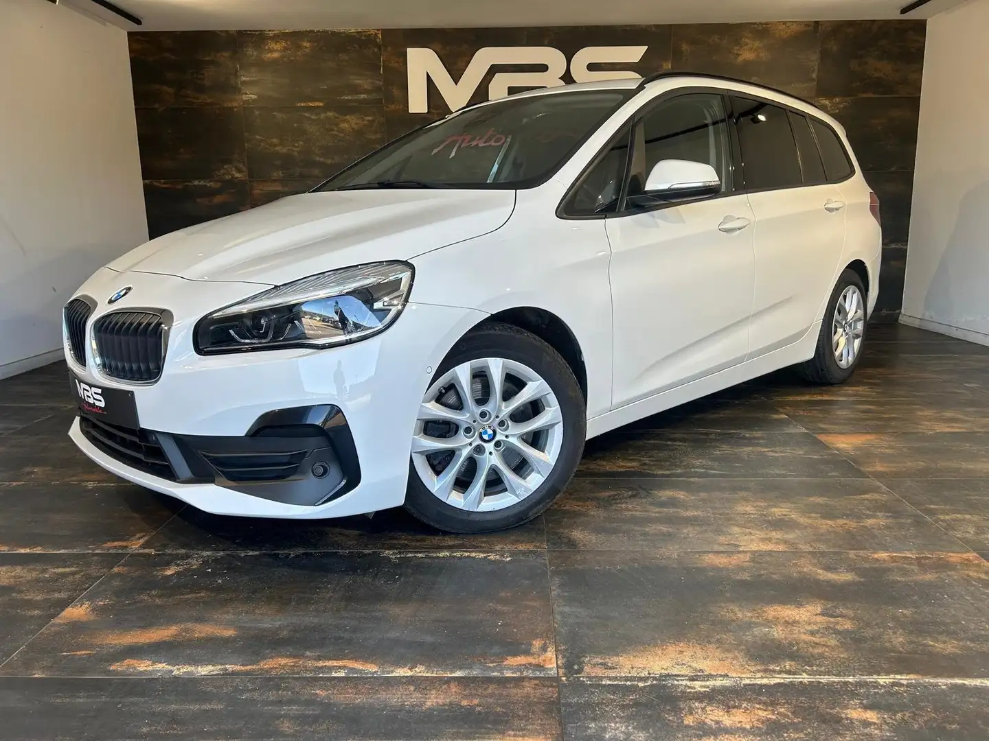 BMW 218 *Gran Tourer *FEUX LED *AUTO *BI-ZONE *CAPTEURS Weiß - 2