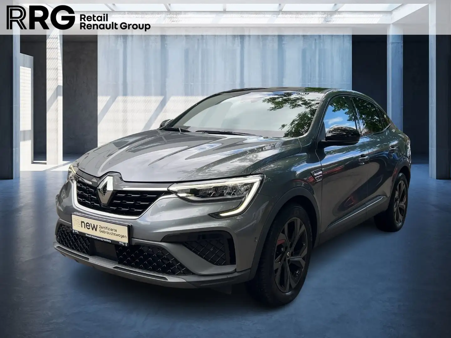 Renault Arkana R.S. LINE TCe 140 EDC (MY21) ABS ESP SERVO Šedá - 1