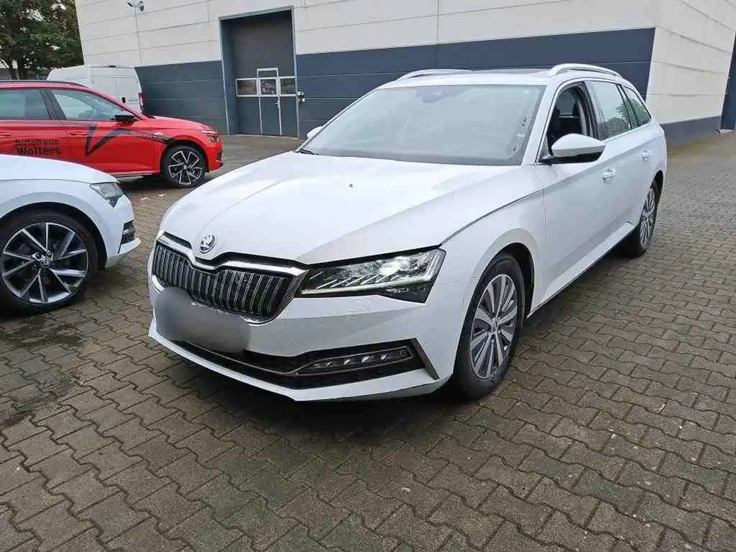 Skoda Superb 1,4 IV DSG Combi Style/AHK/Pdach Blanc - 1