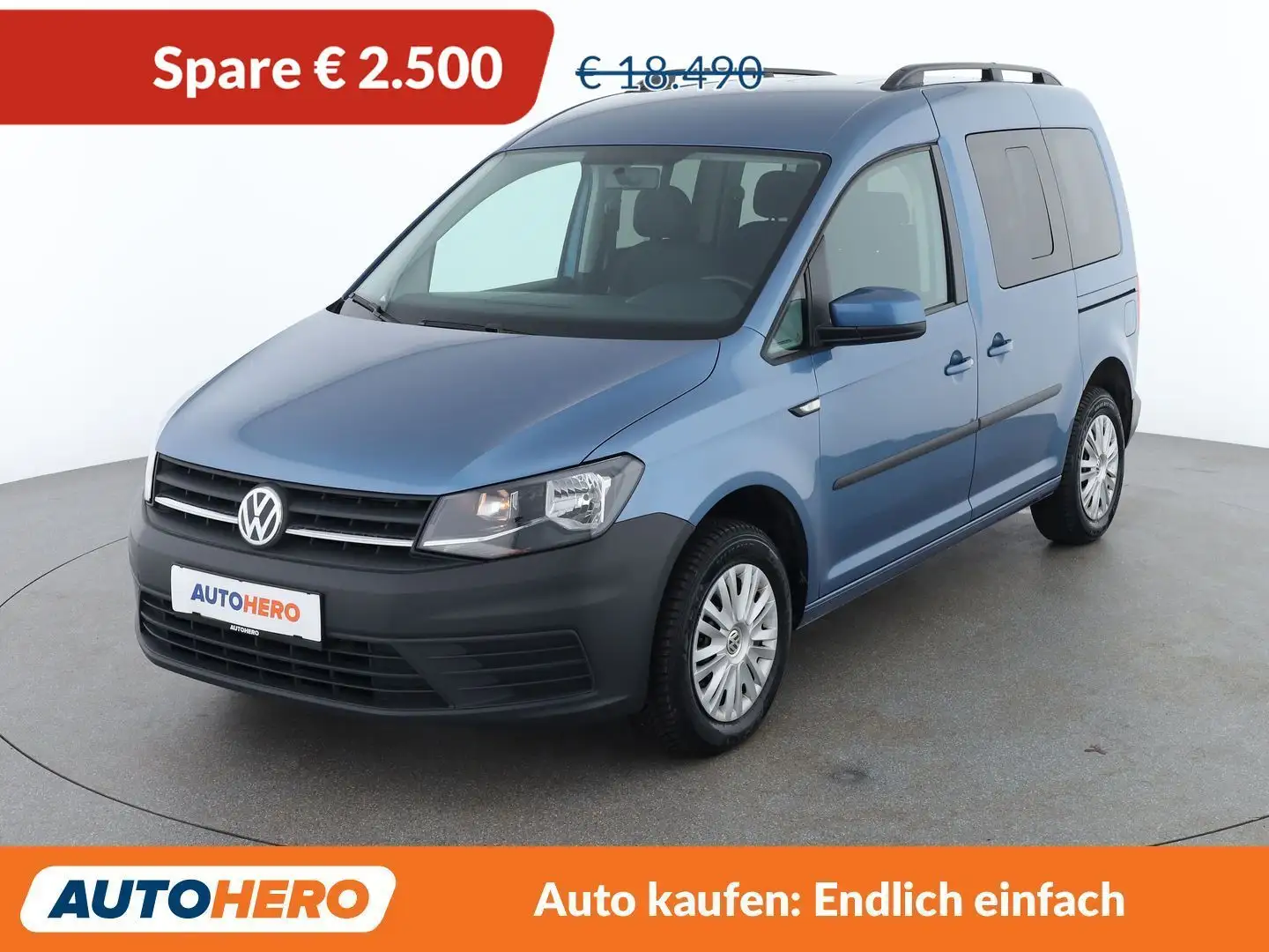 Volkswagen Caddy 2.0 TDI Trendline BlueMotion Blau - 1