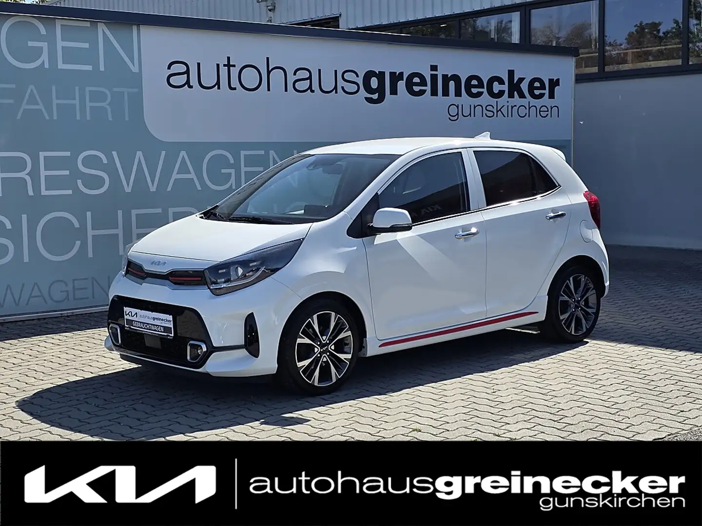 Kia Picanto 1.0 T-GDI GT Line OPF Start/Stopp Weiß - 1