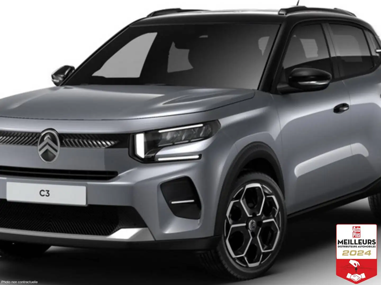 Citroen C3 TURBO 100 CH BVM6 MAX Gris - 1