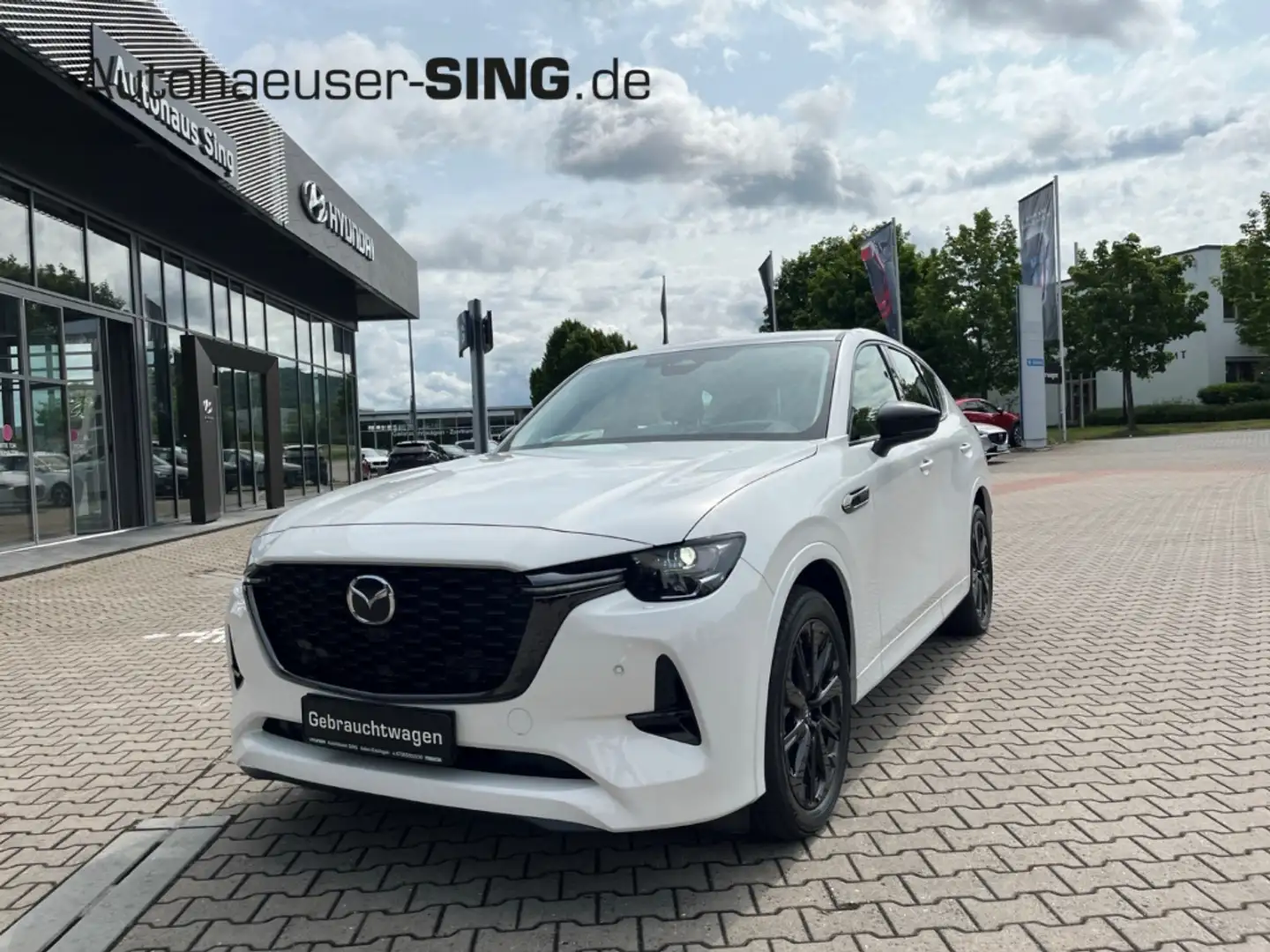 Mazda CX-60 Hybrid AWD 2.5 e-SKYACTIV-PHEV EU6e Homura Plug-In Weiß - 1