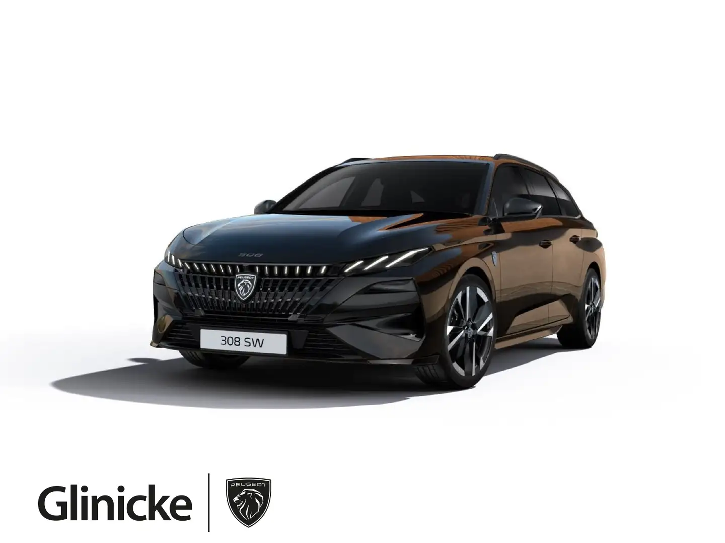 Peugeot 308 Neuer 308 SW GT EXCLUSIVE HYBRID 145 e-DSC6/360° Negro - 1